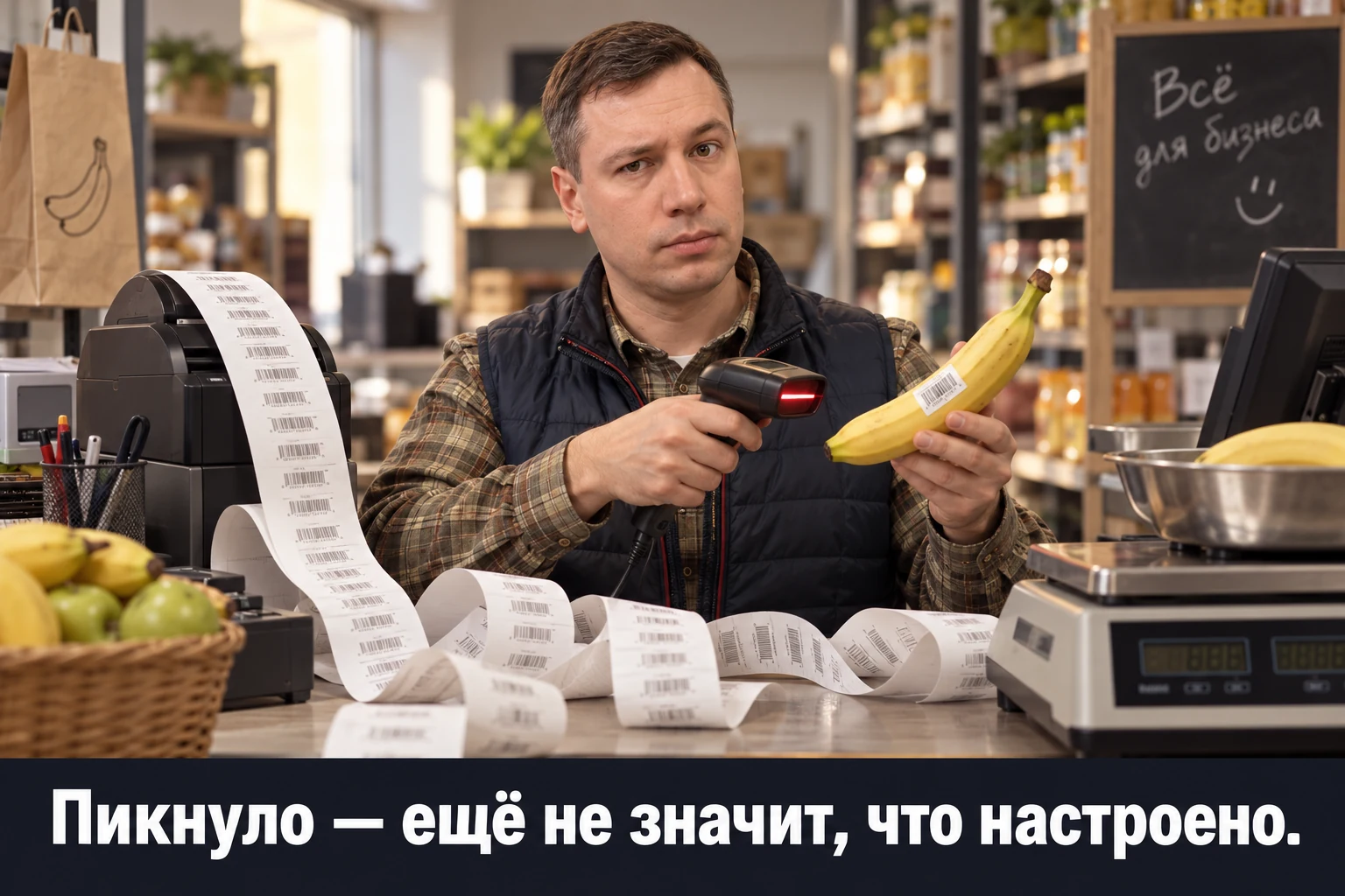 Пикнуло — ещё не значит, что настроено.